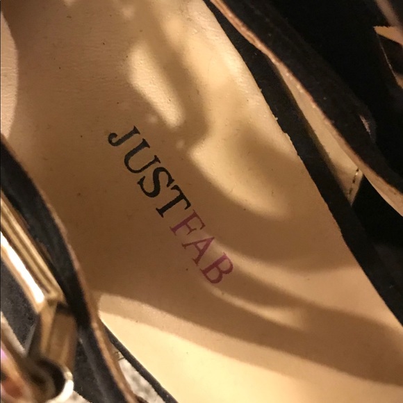 Just Fab size 7 Wedges - Picture 4 of 4